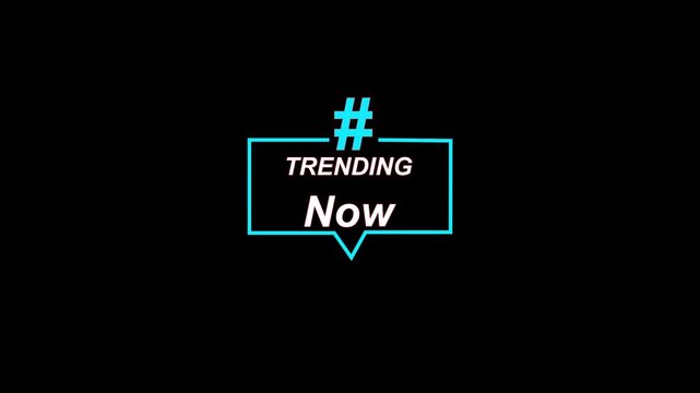 Neon Blue Speech Bubble with Hash tag Icon on Black Background chat icon message icon. Glowing blue speech bubble with hash tag on dark black backdrop sleek chat message design.
