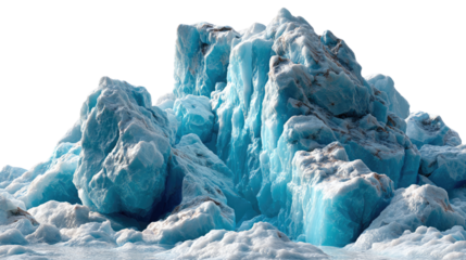 Frozen Majesty: An arresting view of a massive iceberg, sculpted by the relentless forces of nature, displays its crystalline beauty and a testament to the raw power of the polar region.