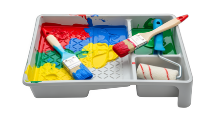 Paint tray construction material image