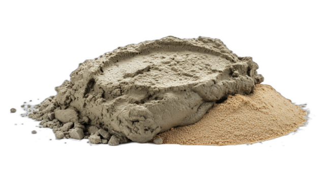 Mix concrete construction material image