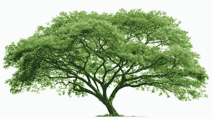 Obraz premium tree isolated on white background