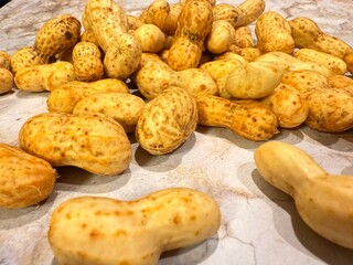 秋の味覚　落花生