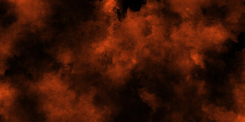 Red fire background. Abstract clouds smoke texture with red color. Misty fog brush effects.