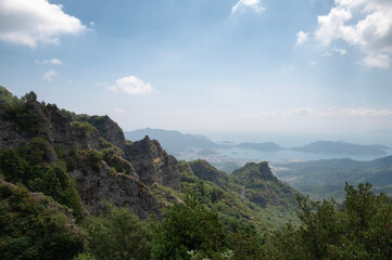 Kankakei National Park in Summer, Shodoshima Island, Kagawa, Shikoku, Japan