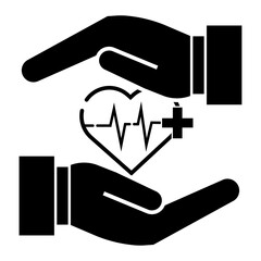Insurance icons, for web, app, and symbol. Insurance Vector, illustration, logo.