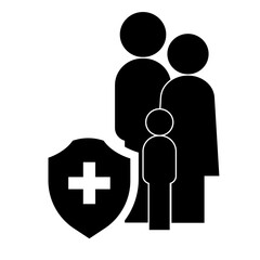 Insurance icons, for web, app, and symbol. Insurance Vector, illustration, logo.