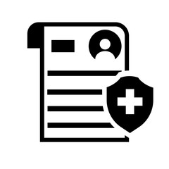 Insurance icons, for web, app, and symbol. Insurance Vector, illustration, logo.