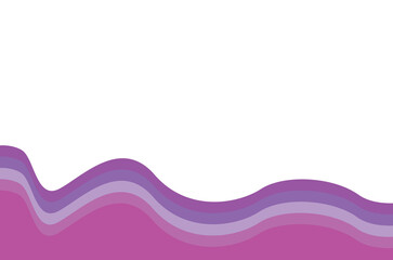 Wavy geometric coral background with colors. Vector design layout for banners, presentations, flyers, textile, wrapping paper, stationery. 