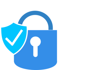 Data protection, safety, encryption, protection, privacy concept.	
