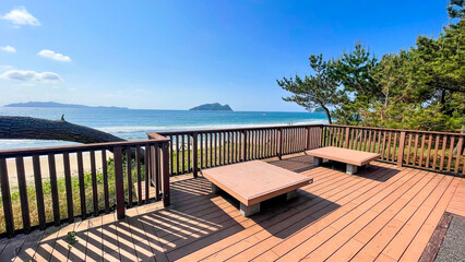 さつき松原の松林遊歩道