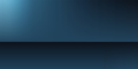 Blue navy color studio background. Space for selling products on the website. Vector illustration.