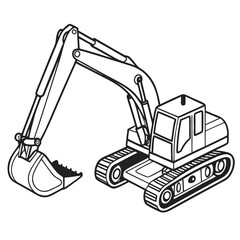 excavator and shovel