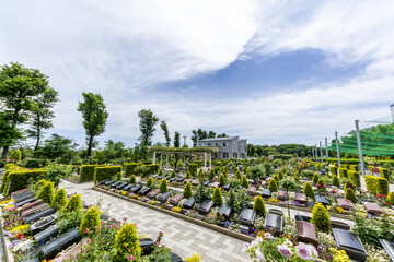 Beautiful Japanese cemeteries where flowers bloom - 113