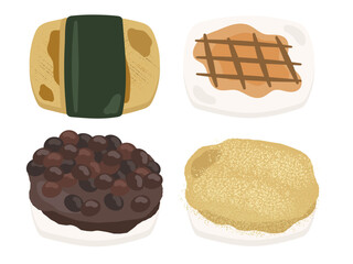 餅イラストセット