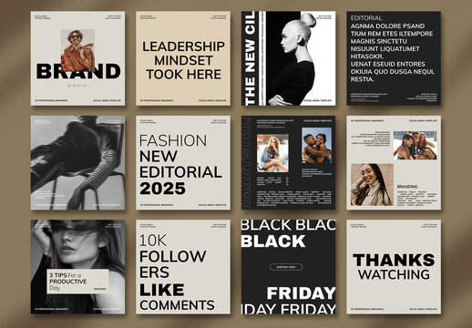Social Media Template