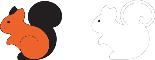 vector illustration of a bunny