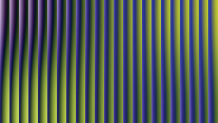 Abstract vertical stripes pattern with blue and green color gradient vector