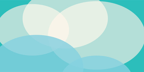 Abstract pastel colorful blue and white gradations. Circle effect style geometric abstract background simple, Vector illustration.