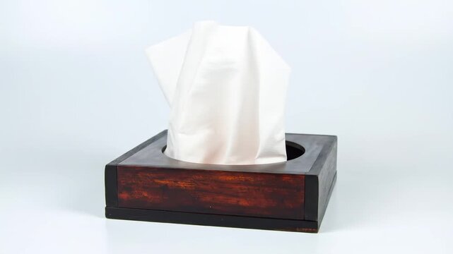 Tissue box with white tissues (2)