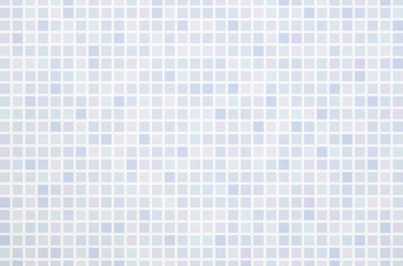 Soft pastel blue and lavender tone gradient geometric grid pattern background. Minimal abstract square pattern with washi paper texture.