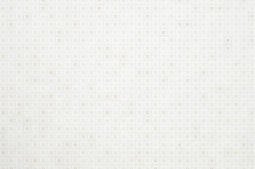 Soft pastel green and gray tone gradient geometric grid pattern background. Minimal abstract square pattern with washi paper texture.