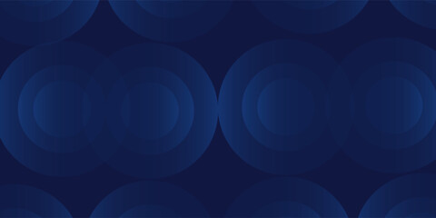 Abstract blue simple glowing geometric lines on dark blue background. template art nice soft shiny concept