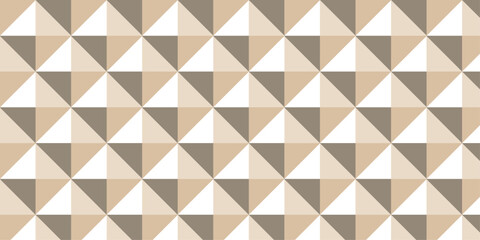 Illustration squares seamless geometric pattern with shapes. Abstract geometric triangle background wallpaper.