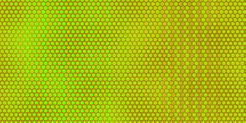 Green Yellow Hexagon Pattern Background Gradient Design
