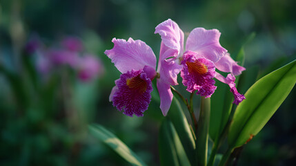 Obraz premium PurpleOrchidBlossom