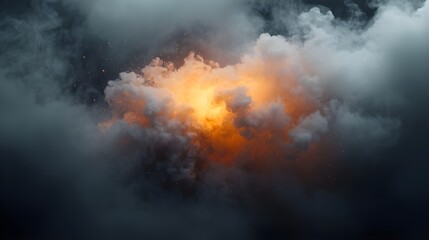 Fototapeta premium smoke exploding color mixing background 