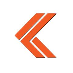 Web line modern color full logo design