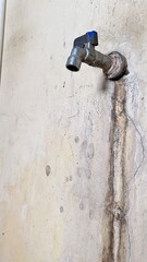 water tap with open-close hose