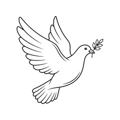 Fototapeta premium minimalist peace symbol vector