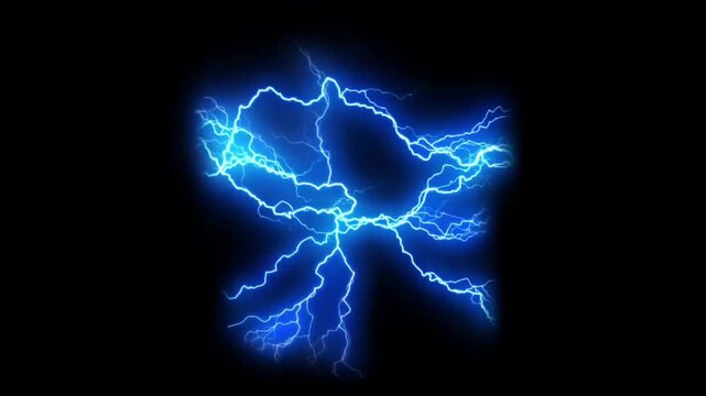 Beautiful Best Black Screen Electricity Thor video effects overlay Video 4k Footage