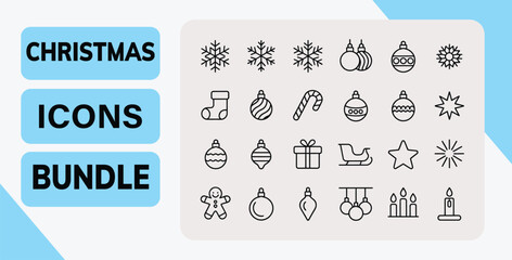 Christmas Icons Set