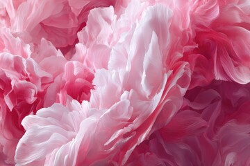 Elegant abstract pink wallpaper with soft tones and flowing textures creating a serene atmosphere for interior decor and design inspiration