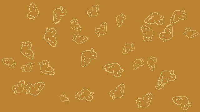 duck pattern background animation