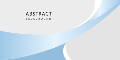 Blue vector background curve line element overlap layer on white space for design