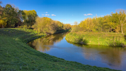 Kryłów and surrounding area. Autumn.