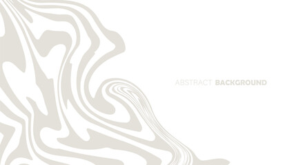Modern abstract beige and white marble texture with smooth fluid curves and organic swirl patterns. Ideal for luxury design, packaging, backgrounds, and contemporary art.