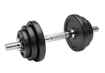 Naklejka premium dumbbell isolated on white background