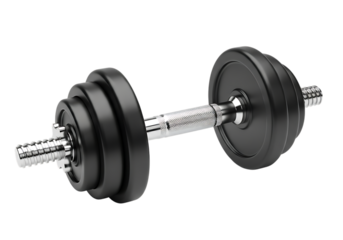 dumbbell isolated on white background