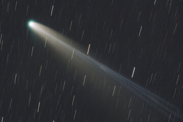 2025年10月24日のレモン彗星