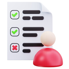 Obraz premium Task Checklist Review