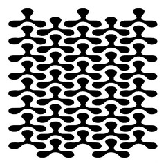 Minimalist seamless geometric pattern background design with abstract shapes for textile and wallpaper design, use vector