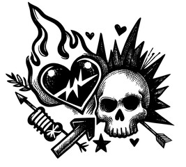 skull and crossbones