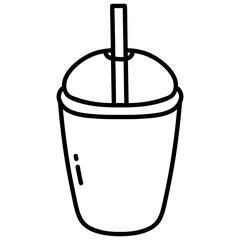 soft drink cup icon