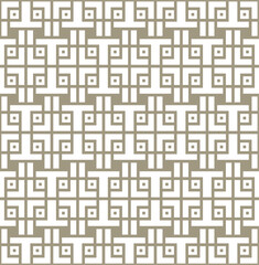 Seamless abstract geometric pattern in Japanese style