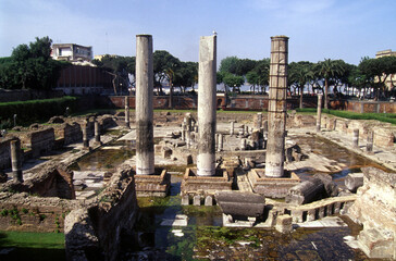 Italy, Pozzuoli - Macellum - Temple of Serapis