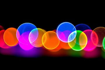 Soft Holiday Light Circles – Christmas Celebration Abstract